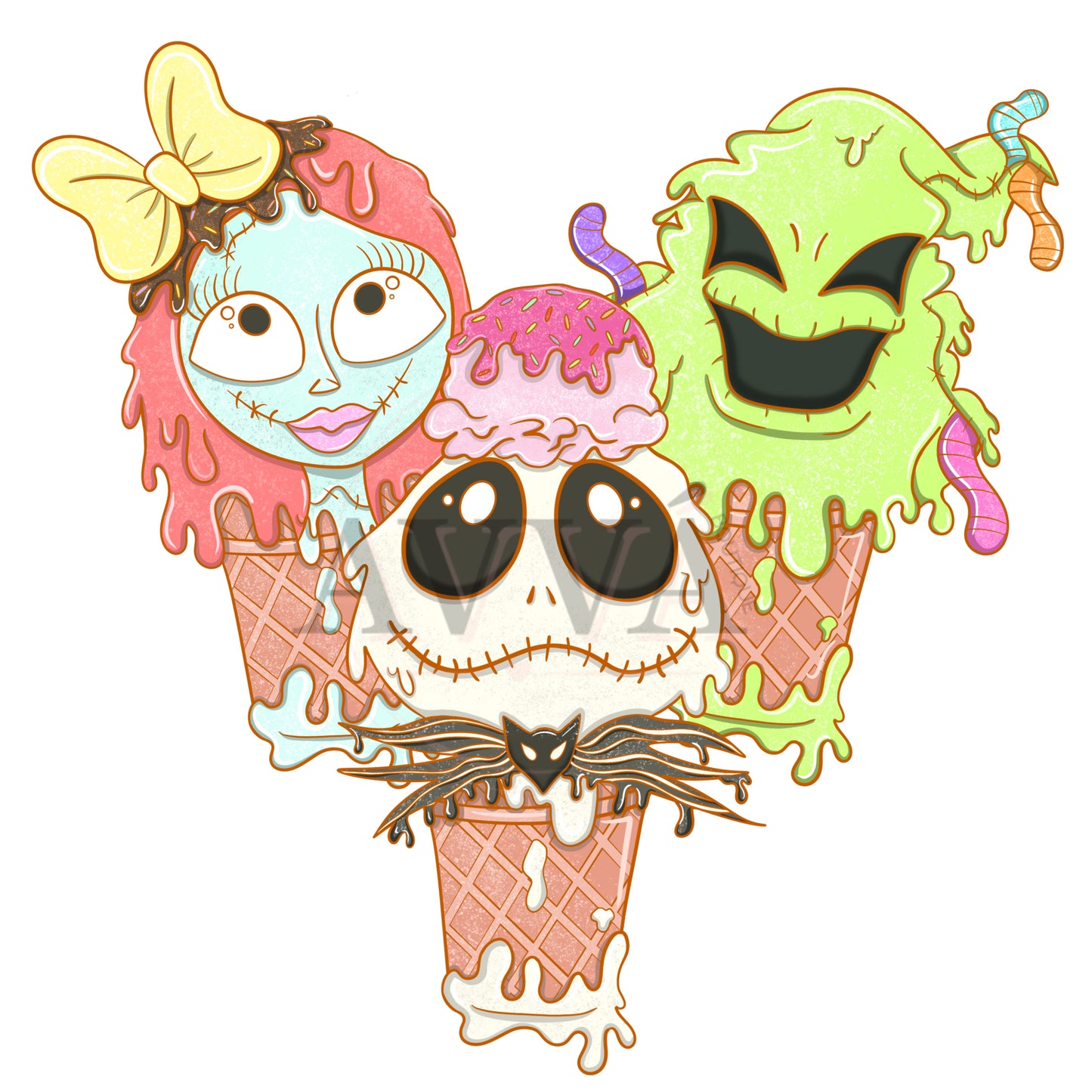 NBC Ice Cream - Vinyl + Decal