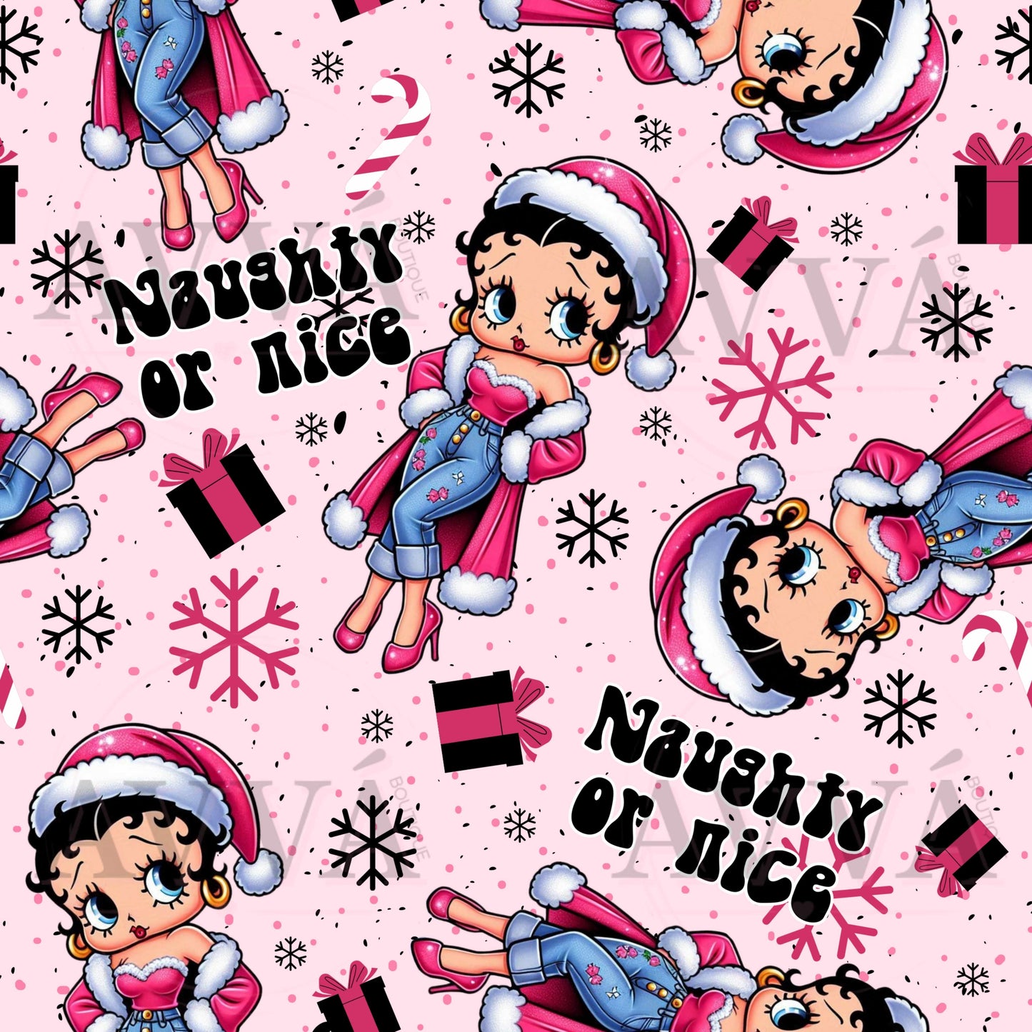 EXCLUSIVE -Naughty or Nice - Vinyl + Decal + Wrap