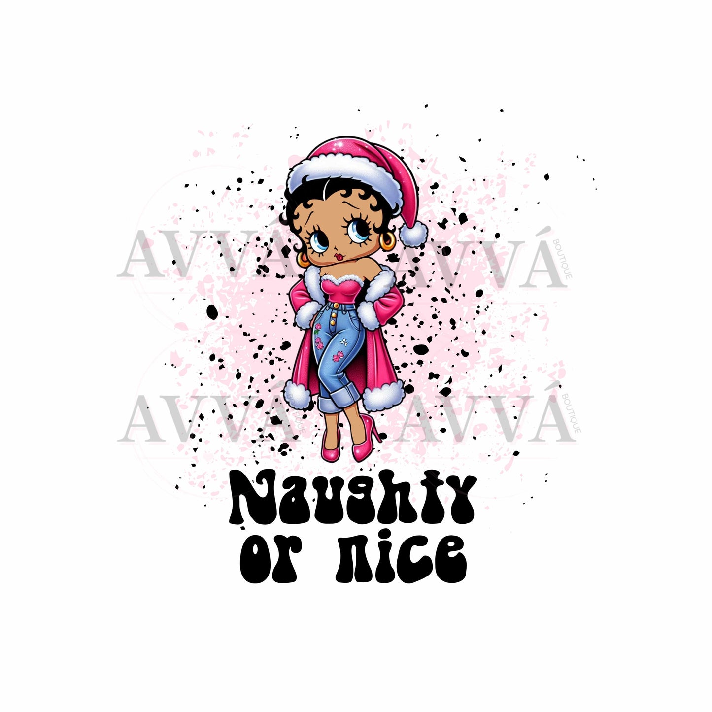 EXCLUSIVE -Naughty or Nice - Vinyl + Decal + Wrap