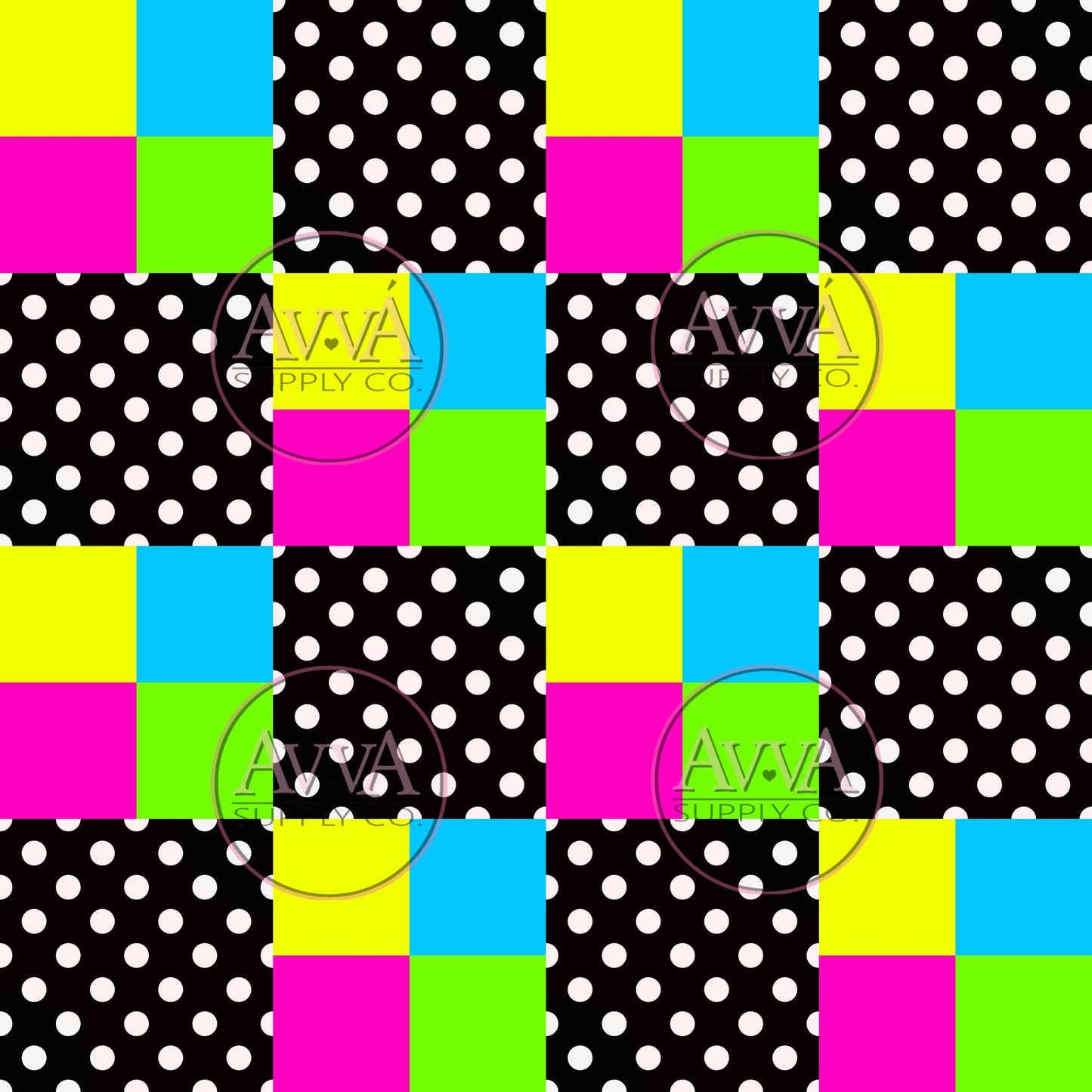 831 - Neon Shapes - Vinyl