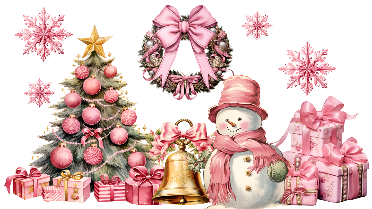 475 - Pretty Pink Christmas