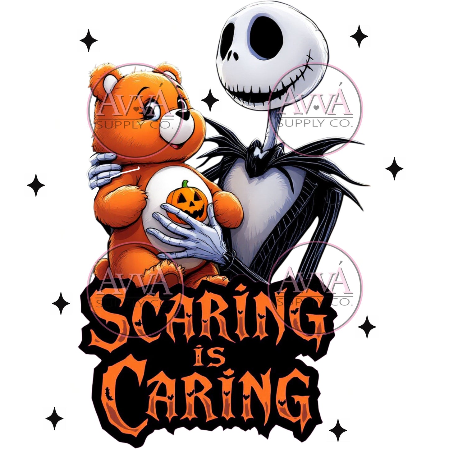 826 - Scaring is Caring - Vinyl + Decal