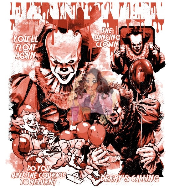 The Dancing Clown DTF