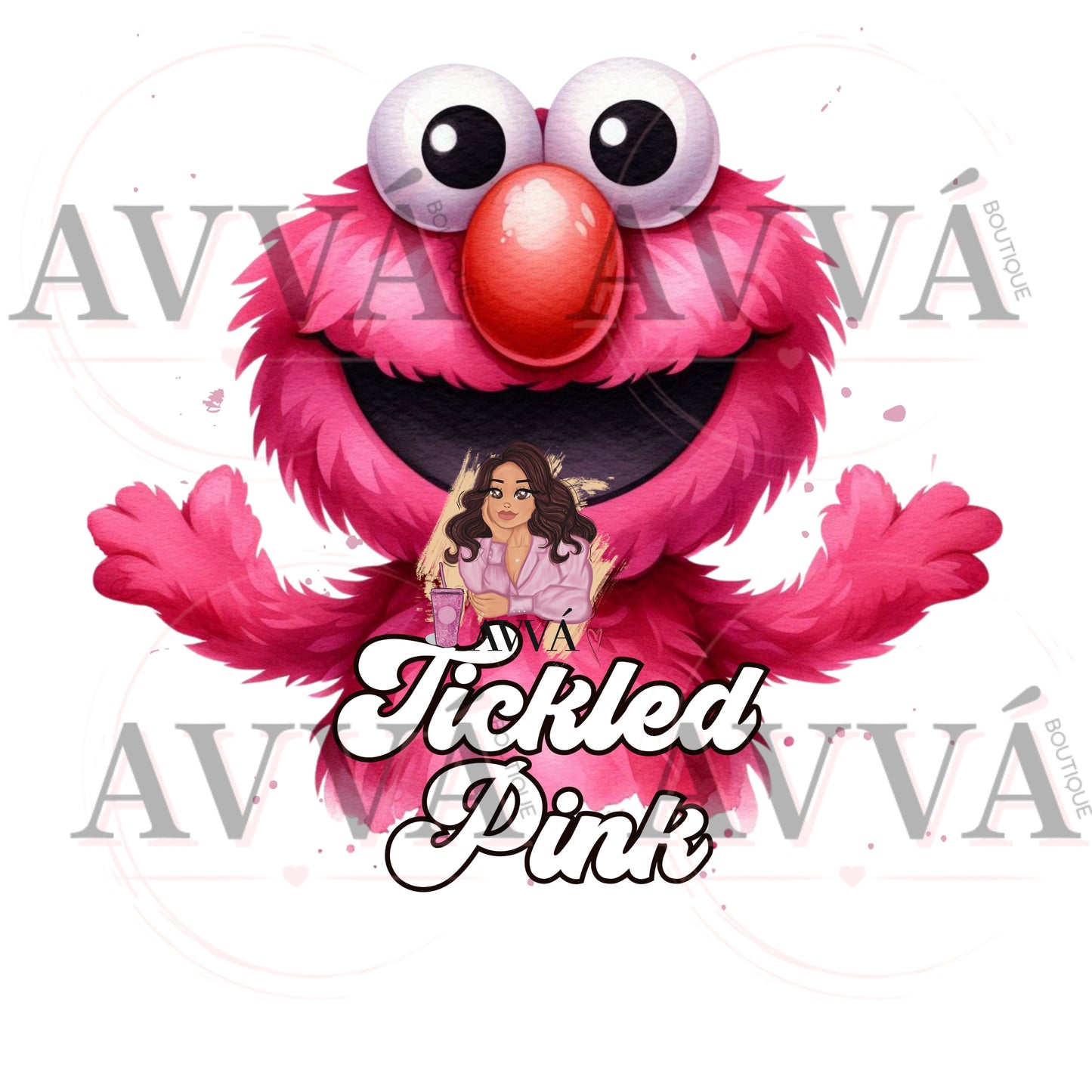 Tickled Pink - Vinyl + Decal + Wrap