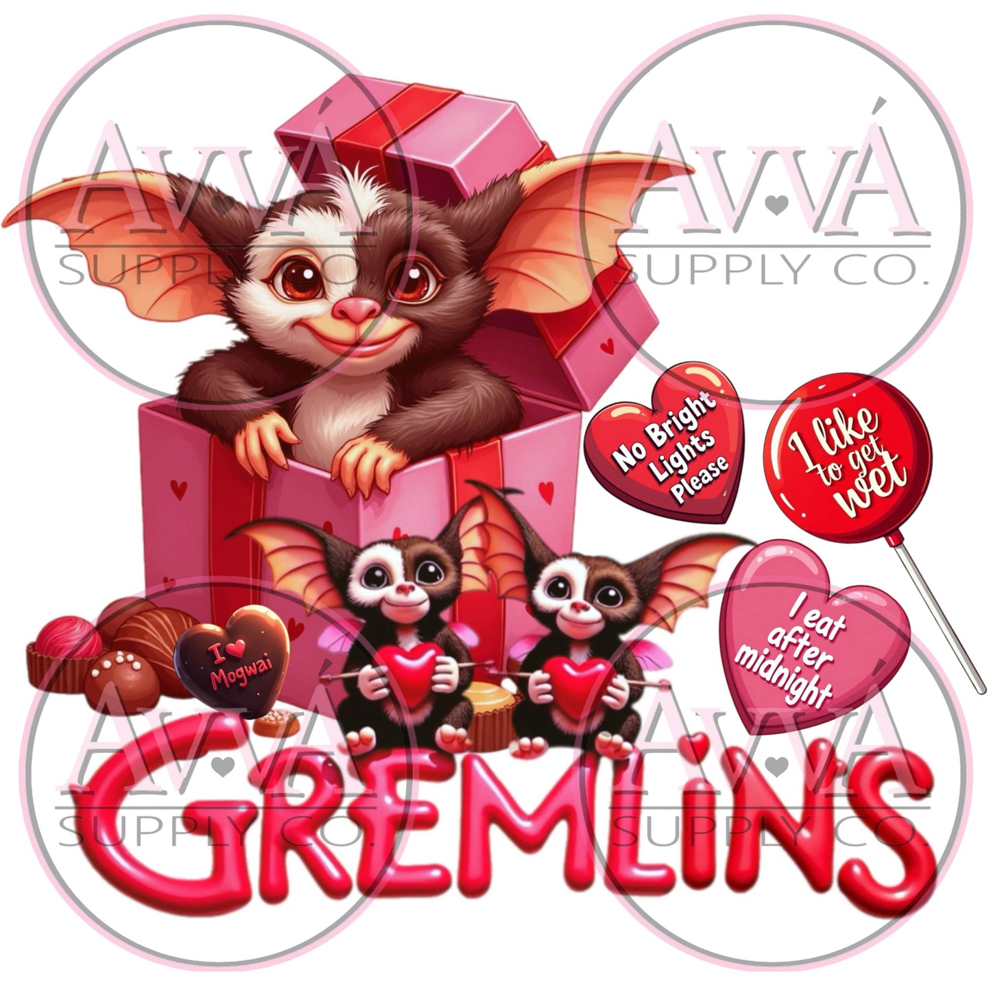744 - V Day Gremlin - Vinyl + Wrap + Decal