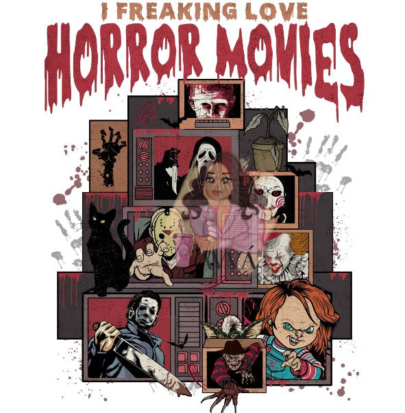 Vintage Horror Killers DTF