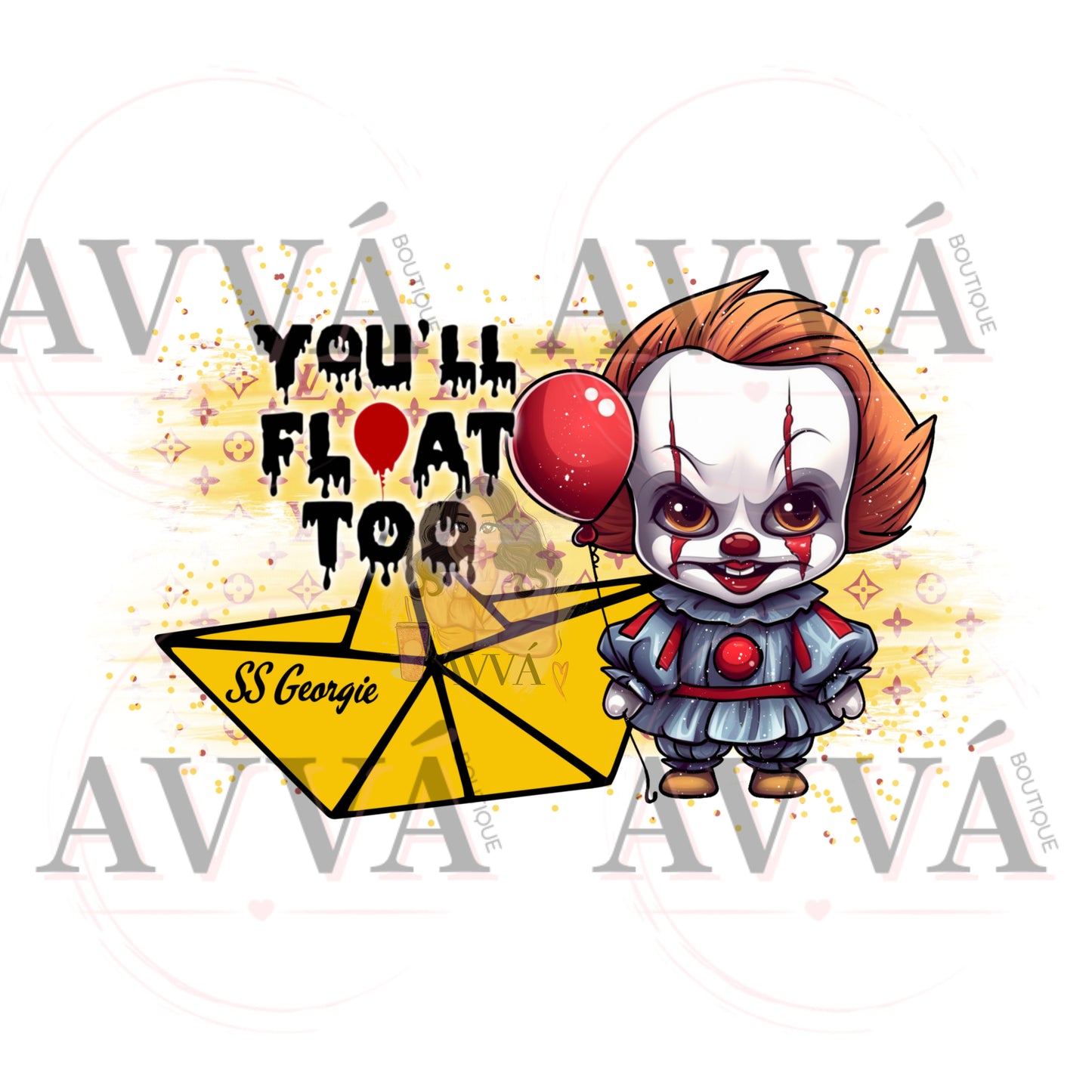 You'll Float Kiddo - Vinyl + Decal