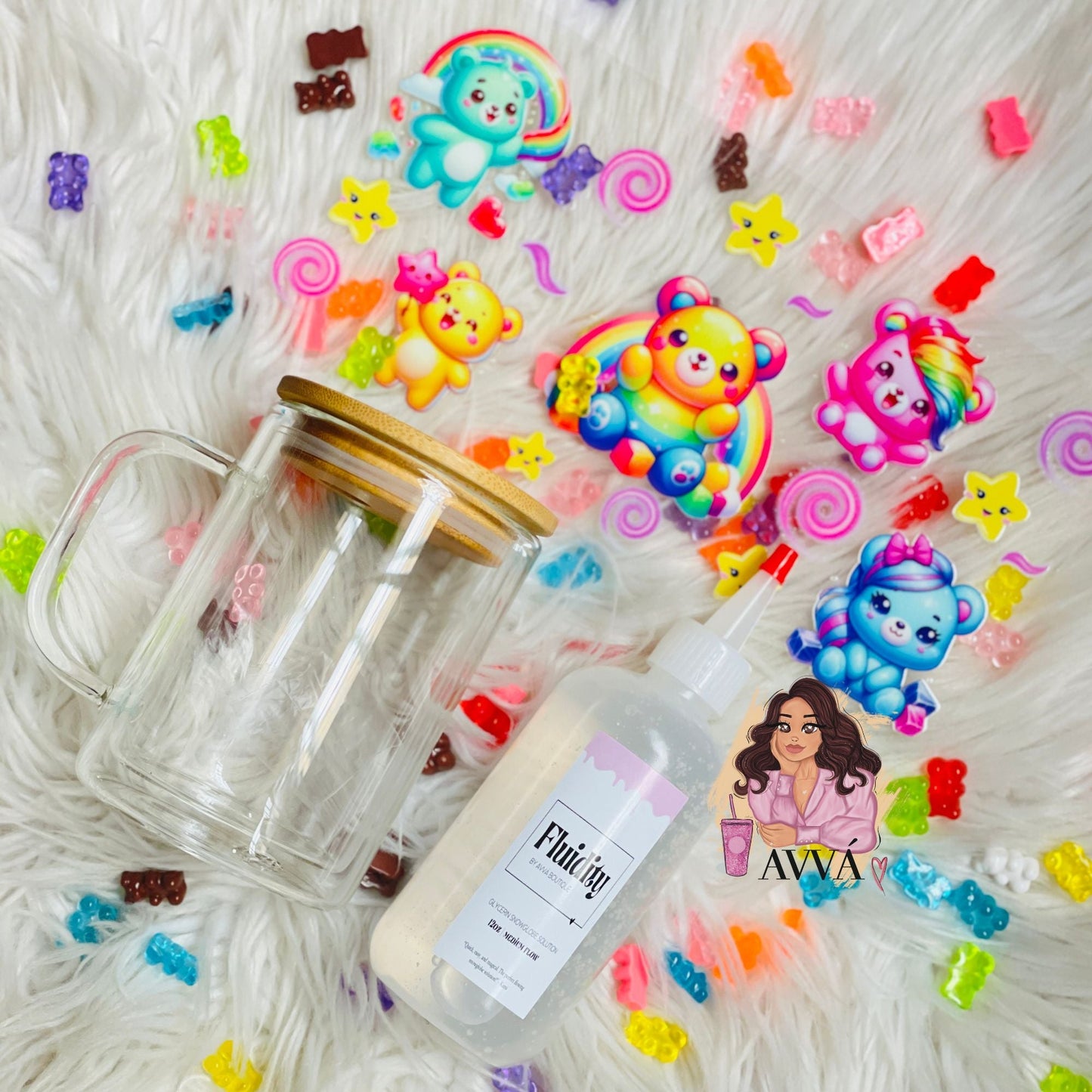 Yummy Bear Theme Snow Globe Kit