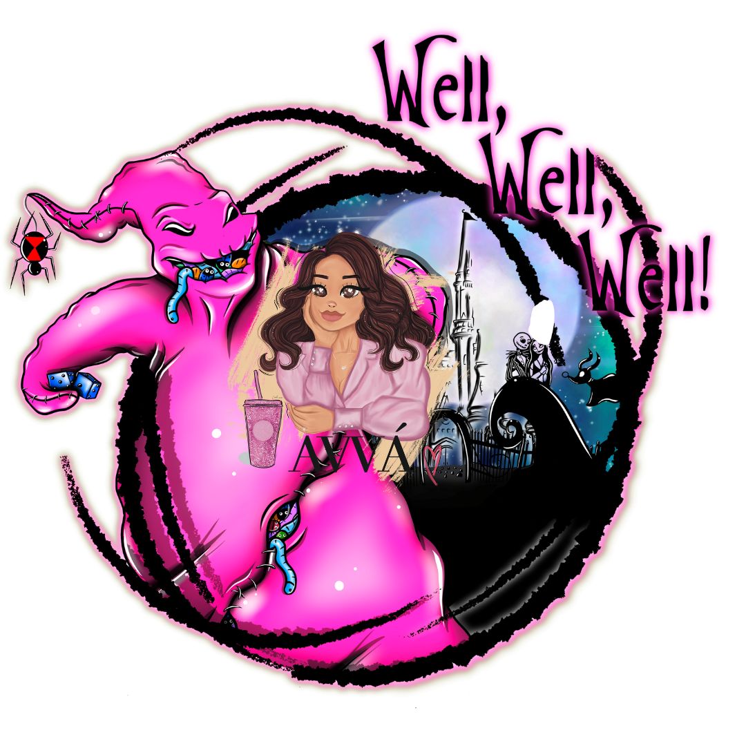 Well Well Well Pink Guy - Vinyl + Decal