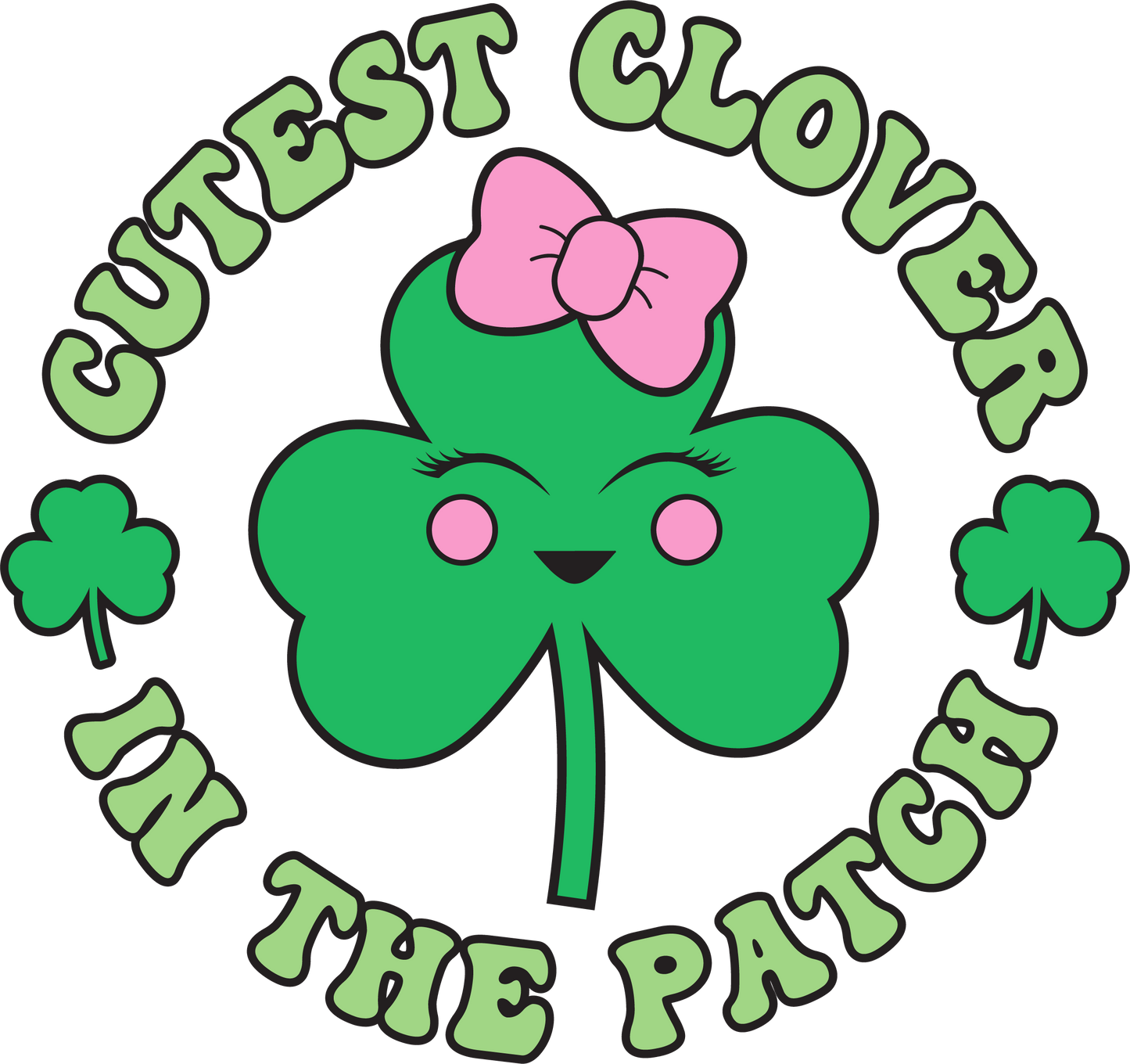 Cutest Clover Decal