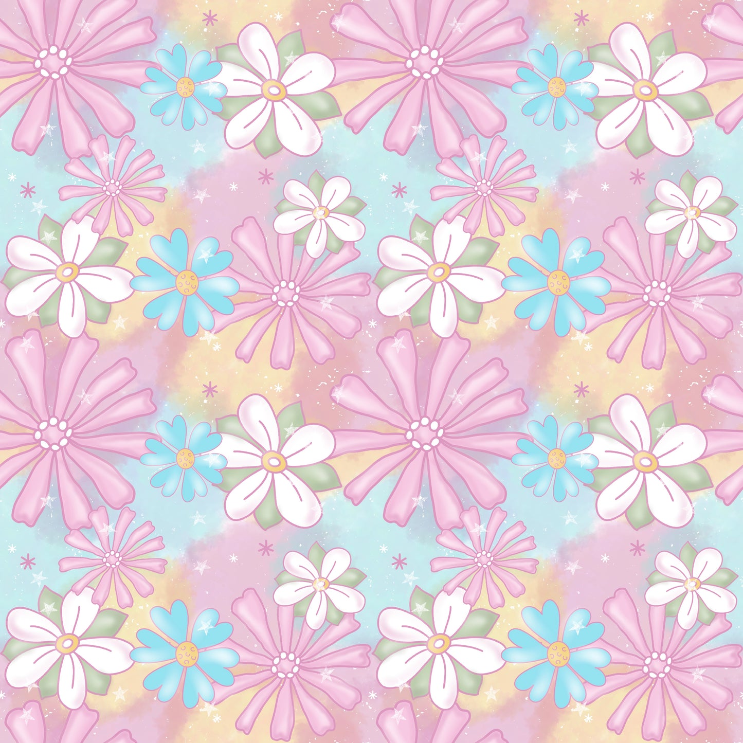 Dreamy Florals 12x12