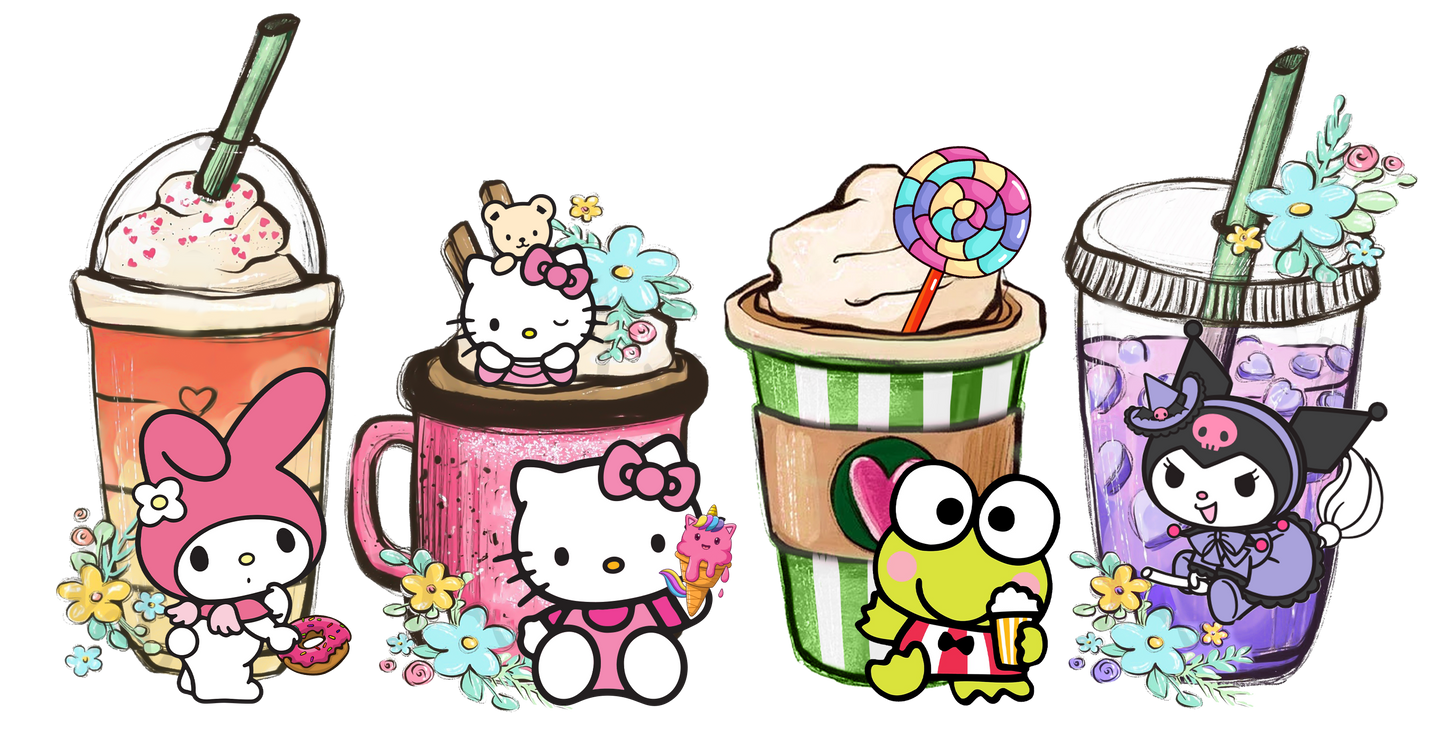 50a - Kitty and Friends Libbey