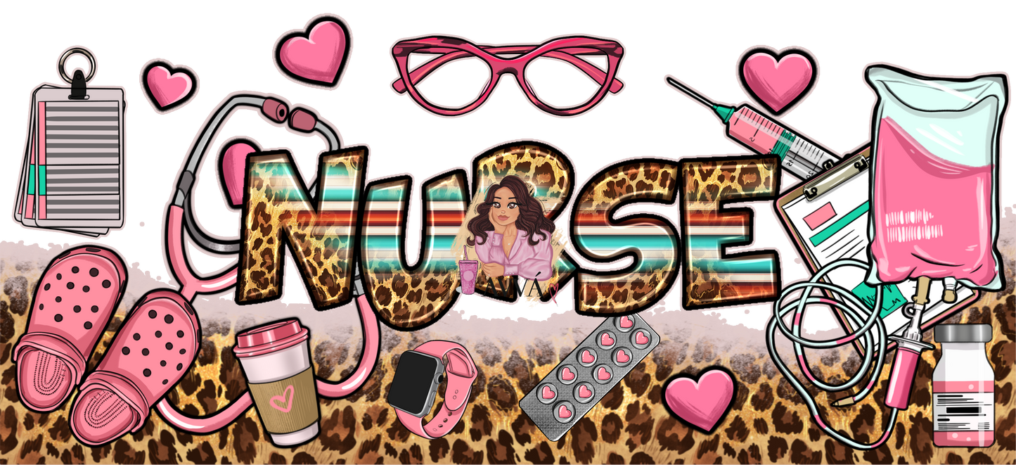 54a- Leopard Nurse Libbey