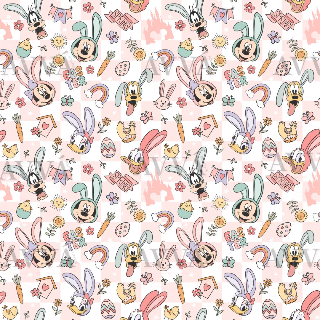 Mouse Friends Easter