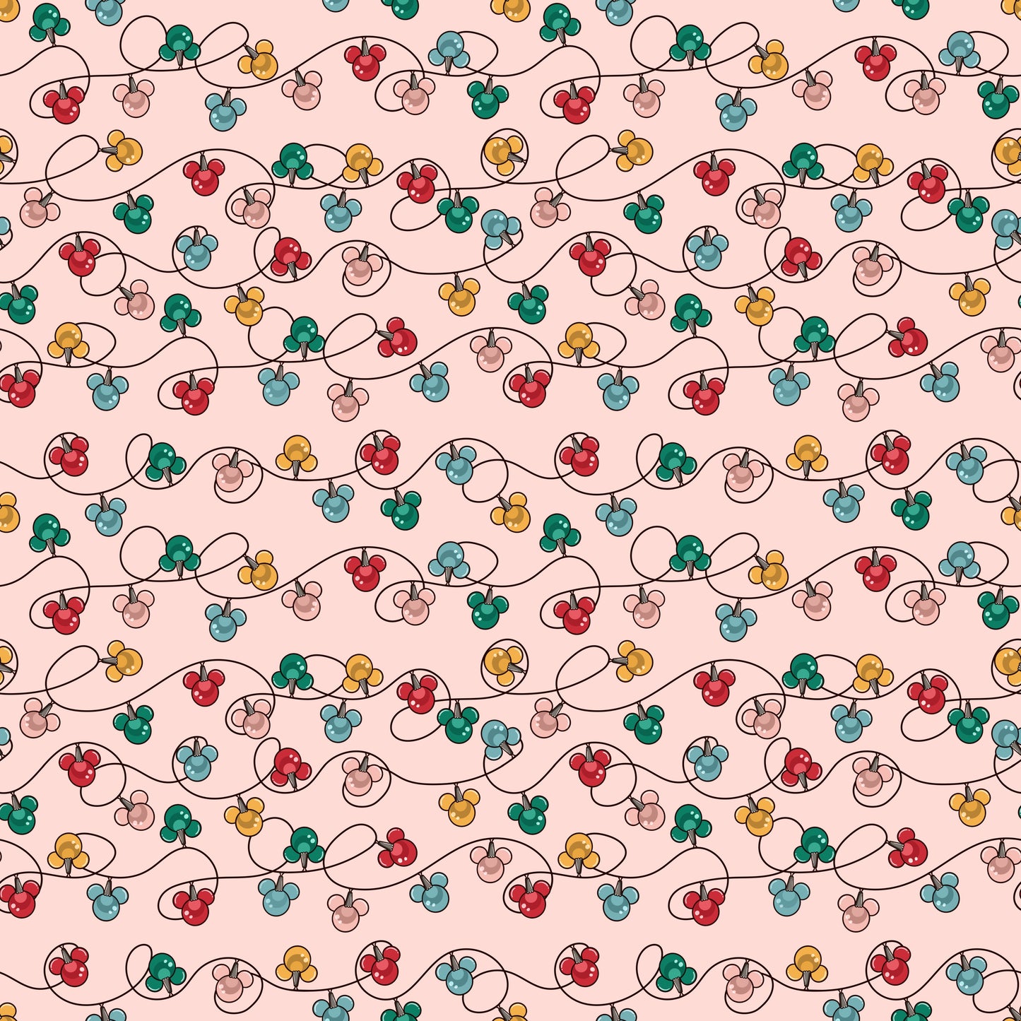 Mouse Holiday Lights