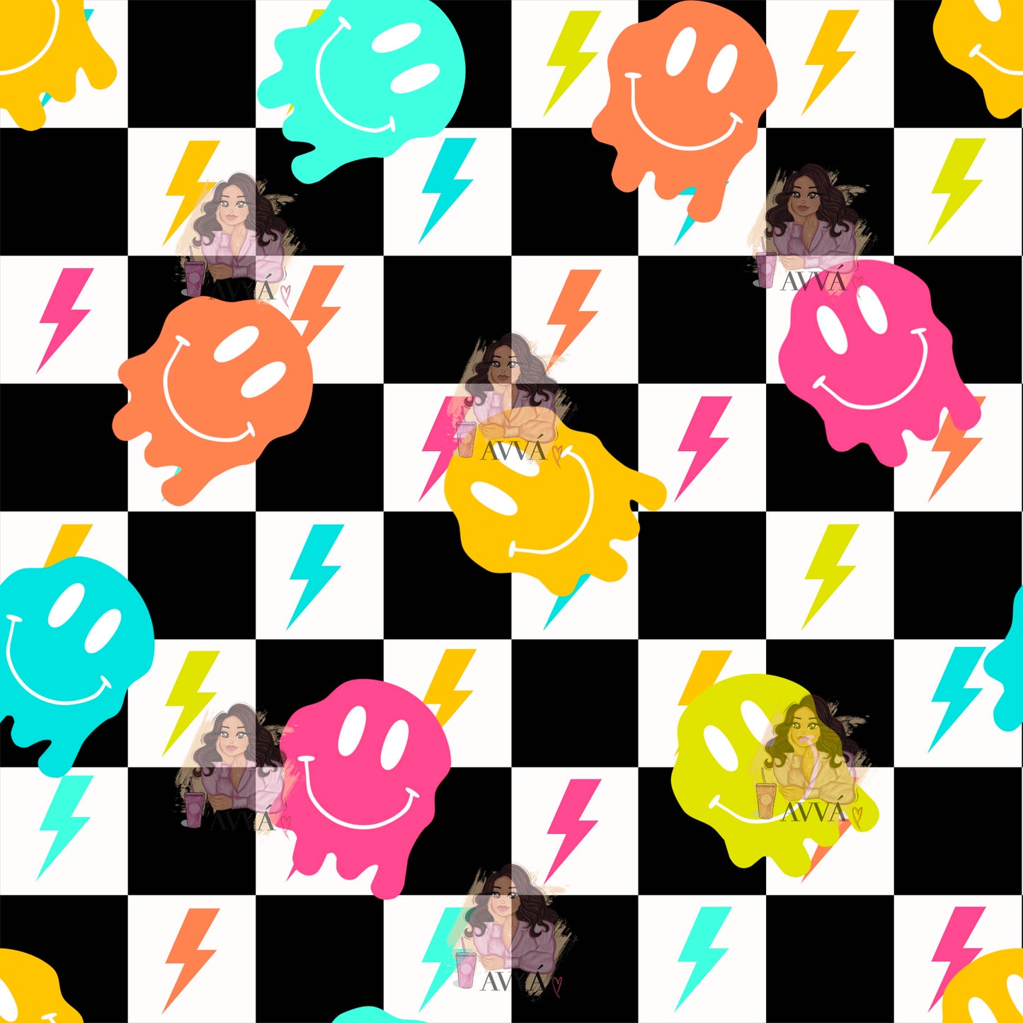 Neon Smiles and Bolts