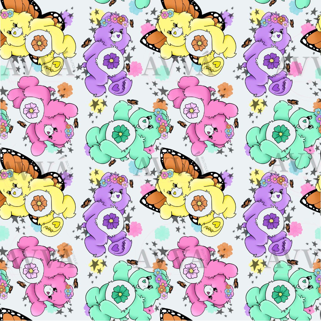 Pastel Spring Bears