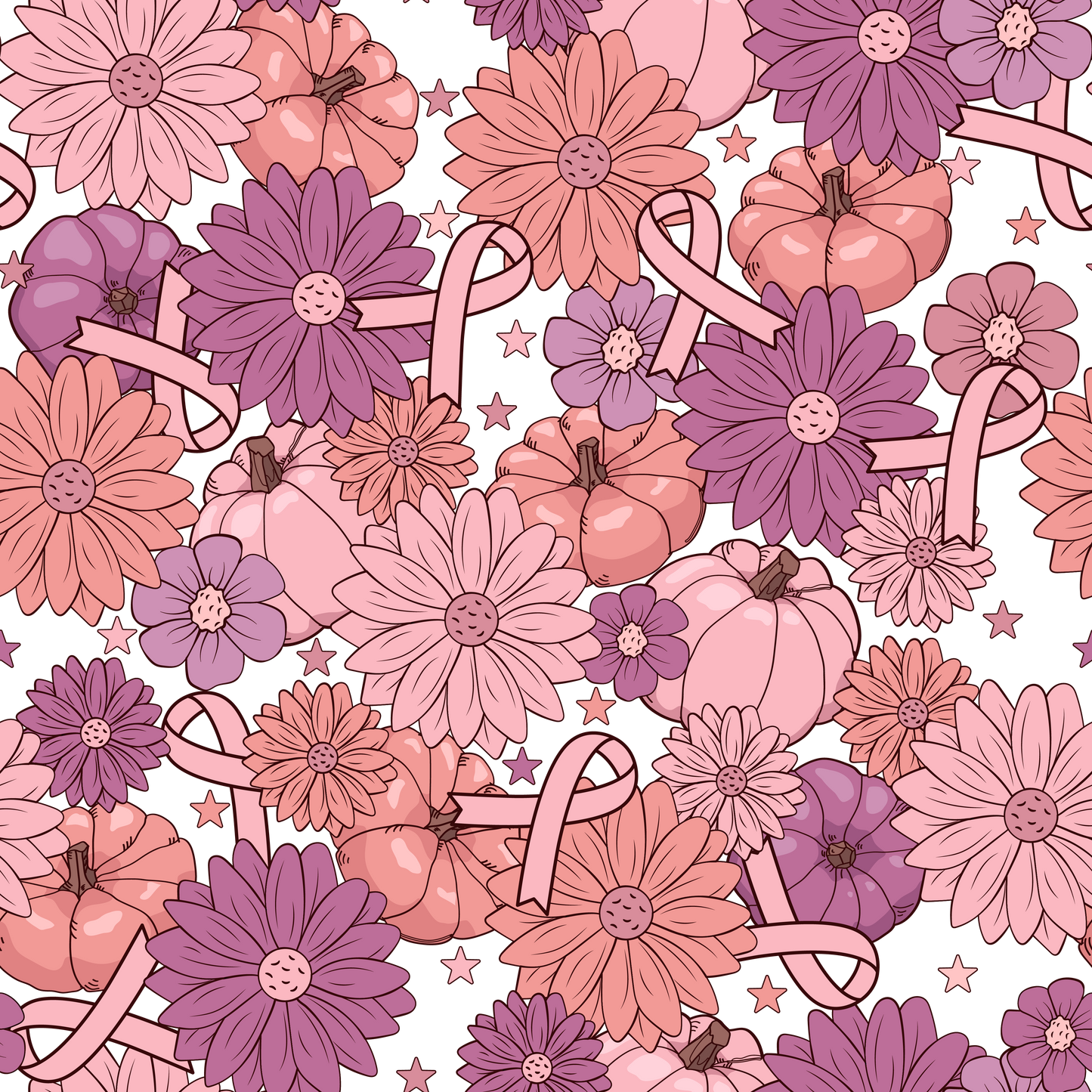 Pink Awareness Floral