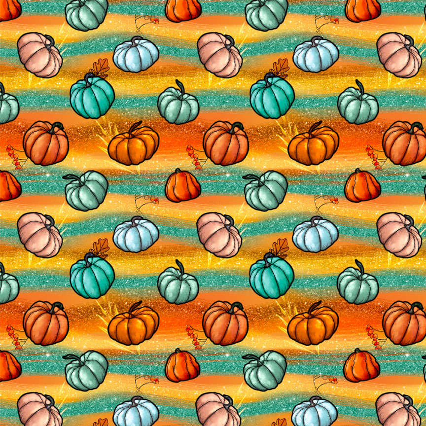 Pumpkins and Glitter