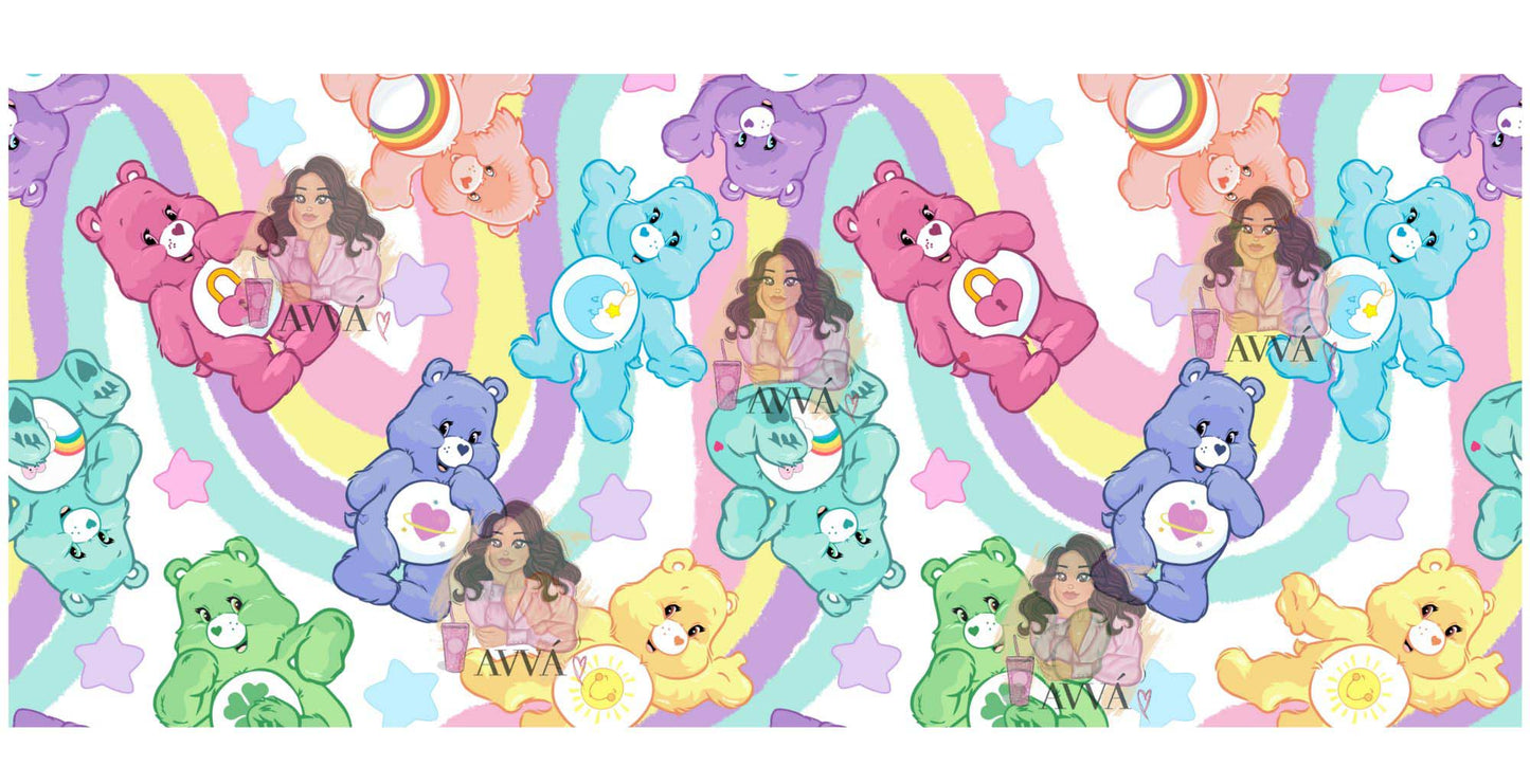 87a - Rainbow Bears Libbey