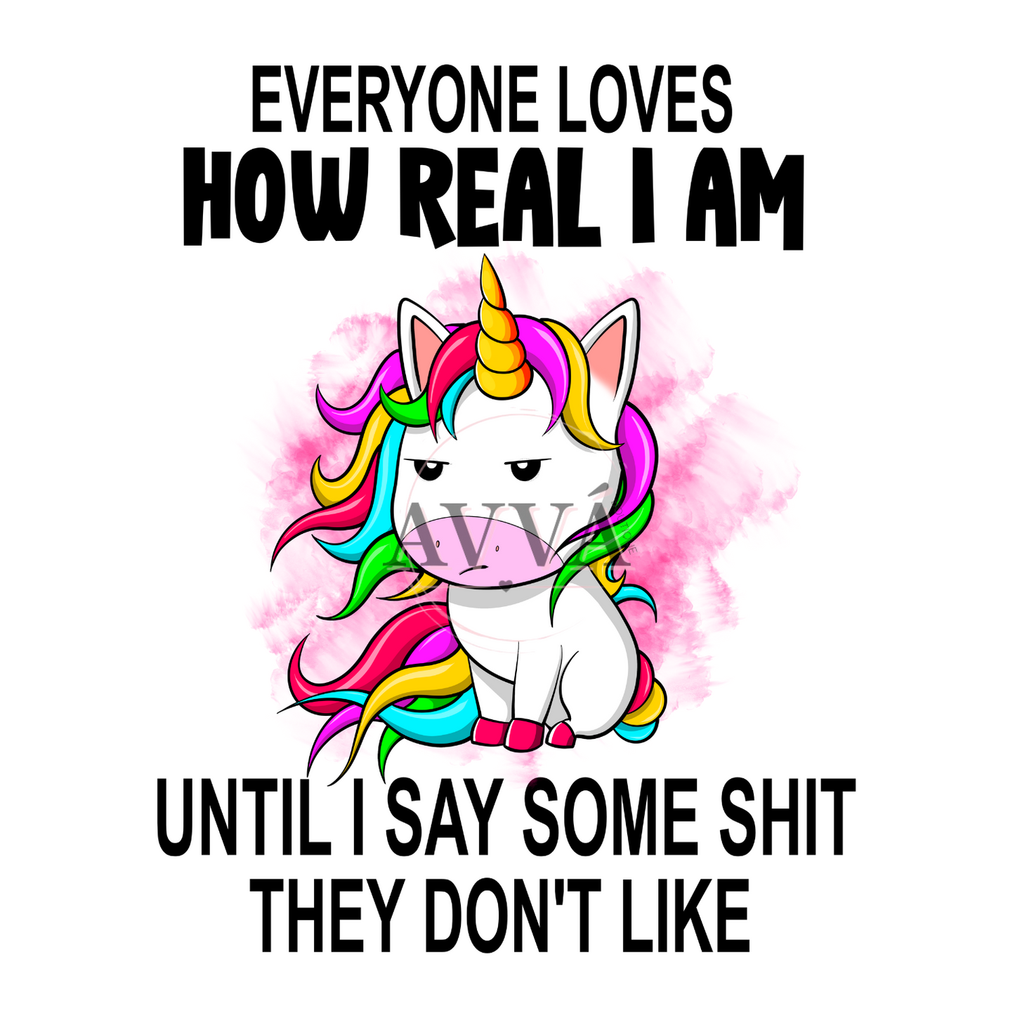 170 - Real Unicorn UV DTF