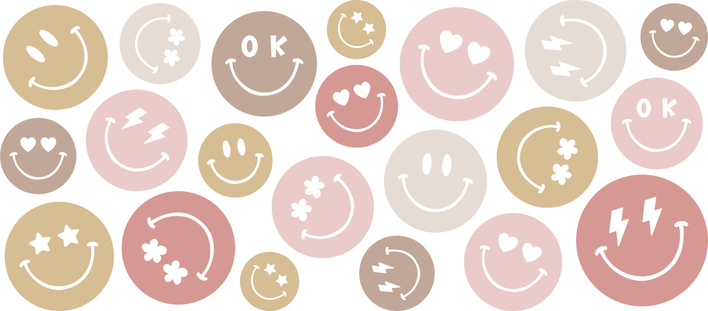 88a - Retro Smiley Faces Libbey