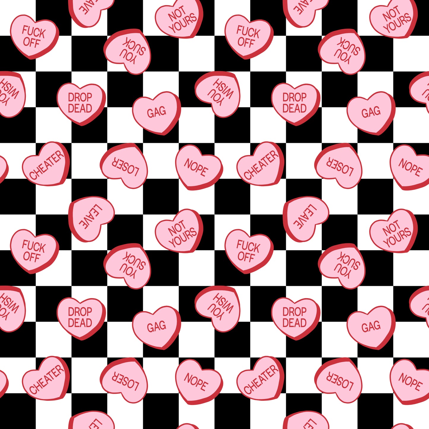 Sweary Conversation Hearts