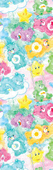 Watercolor Care Bears Pen Wrap