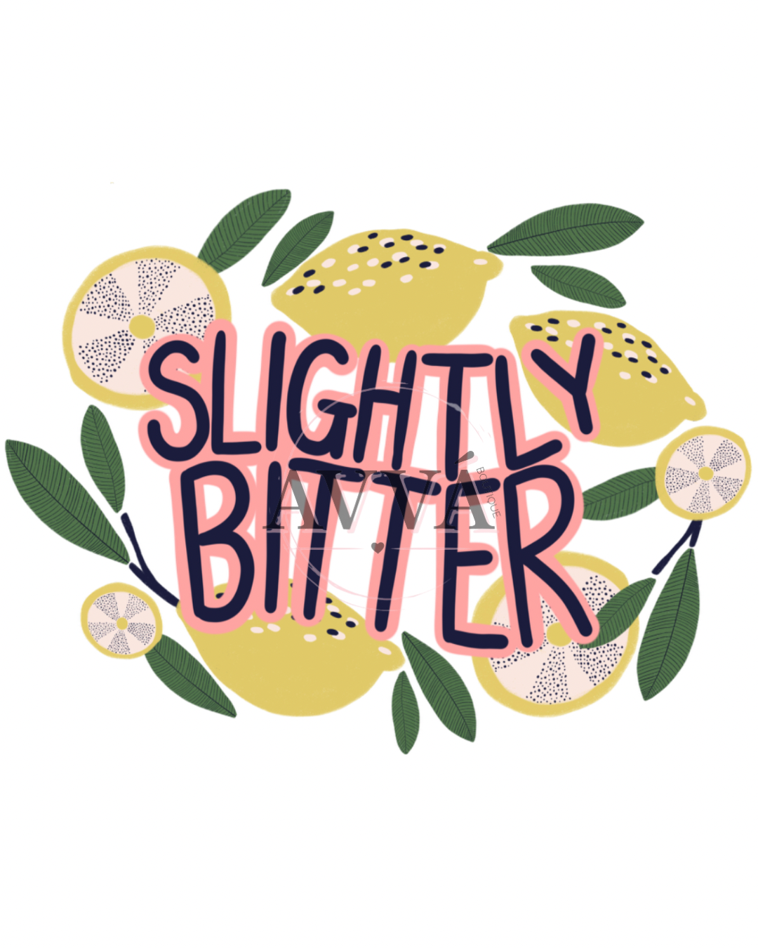 Slightly Bitter Decal