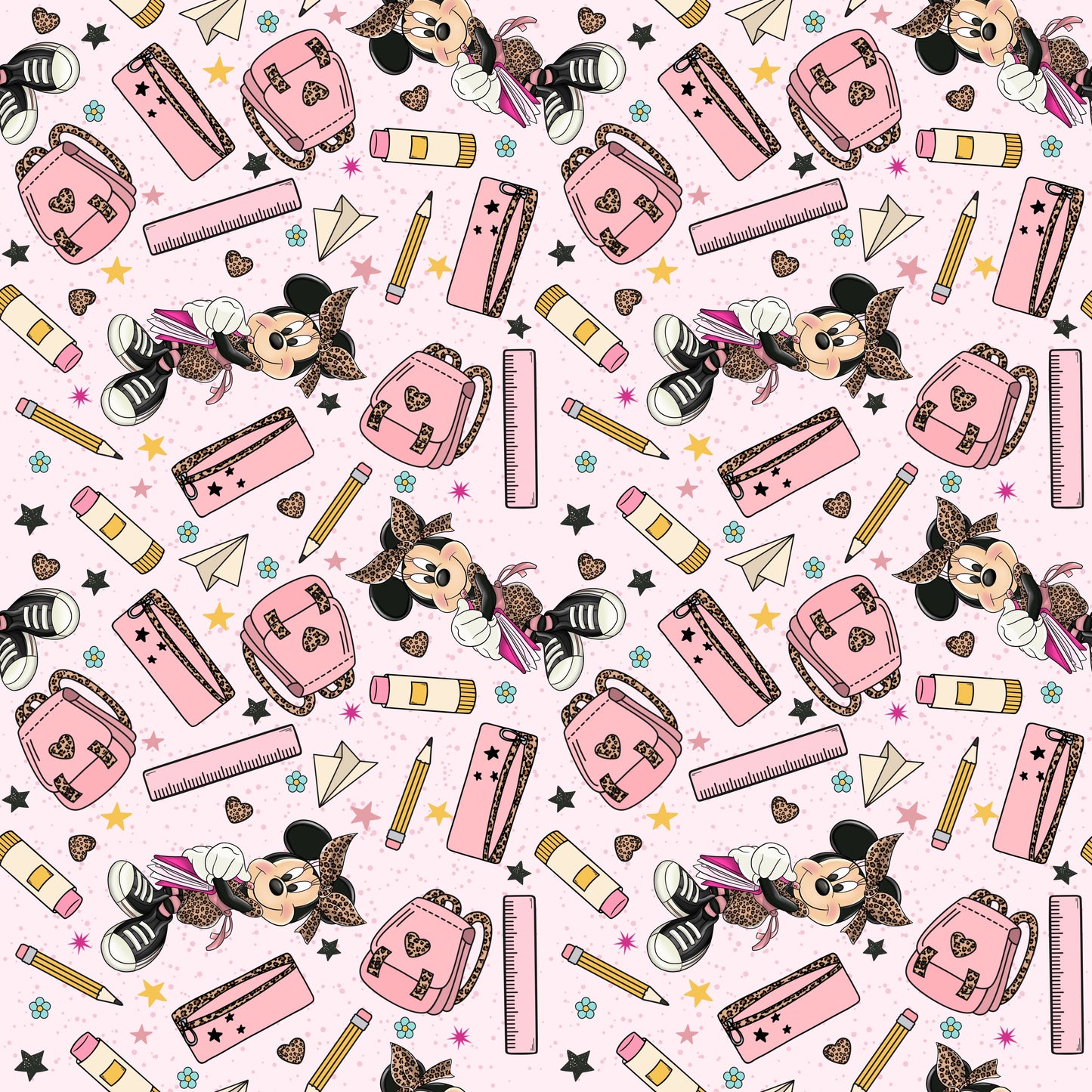 Leopard Ms. Mouse 12x12