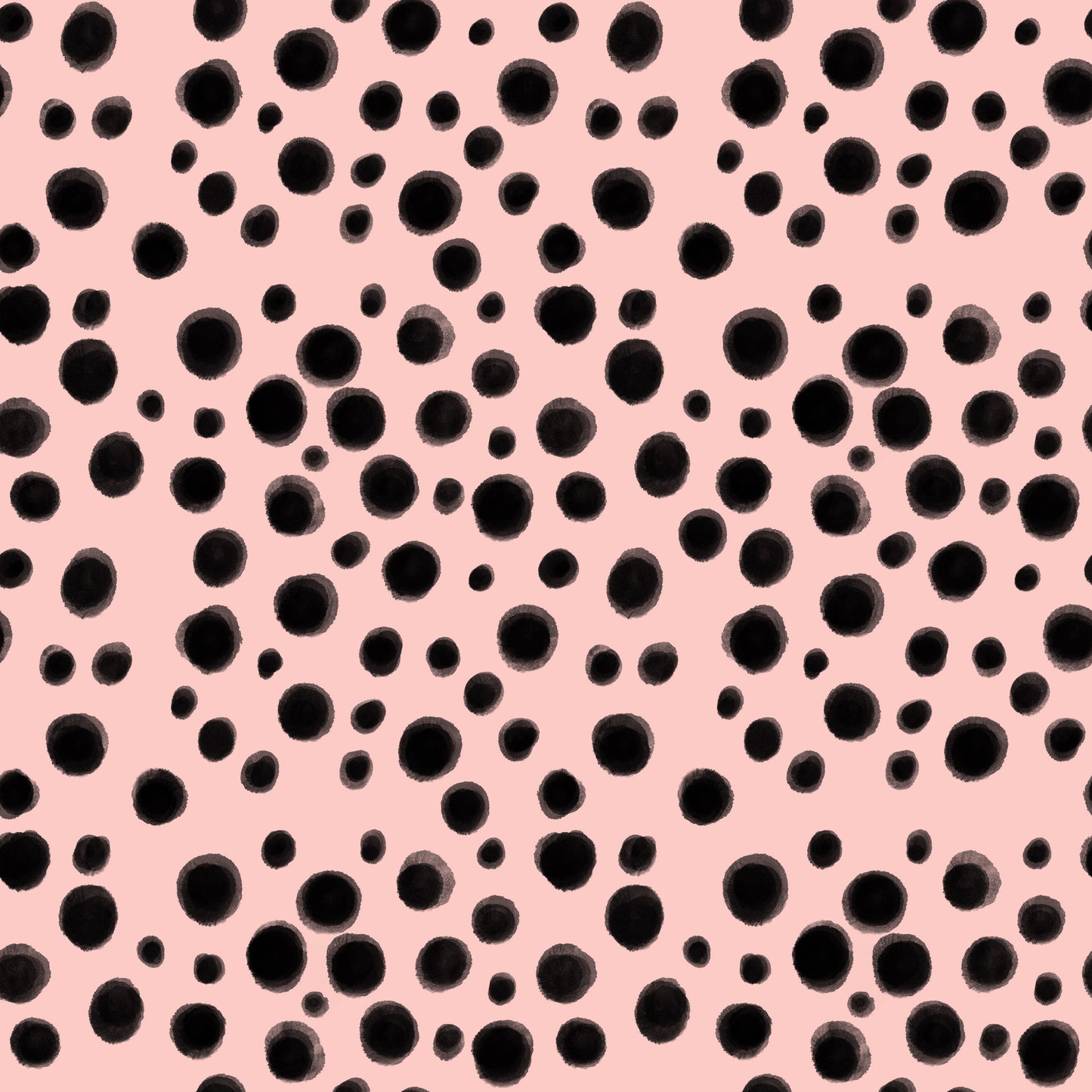 Light Pink and Black Cheetah Spots 1