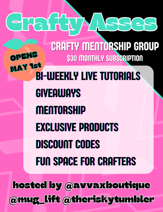 Crafty Asses Group Membership Subscription