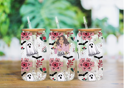 16oz Sublimation Clear Glass Can Blank