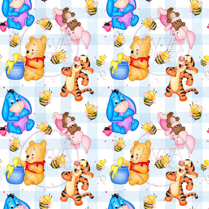 818 - Honey Bear & Friends *Exclusive* -  Wrap