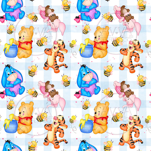 818 - Honey Bear & Friends *Exclusive* - Vinyl + Decal + Wrap
