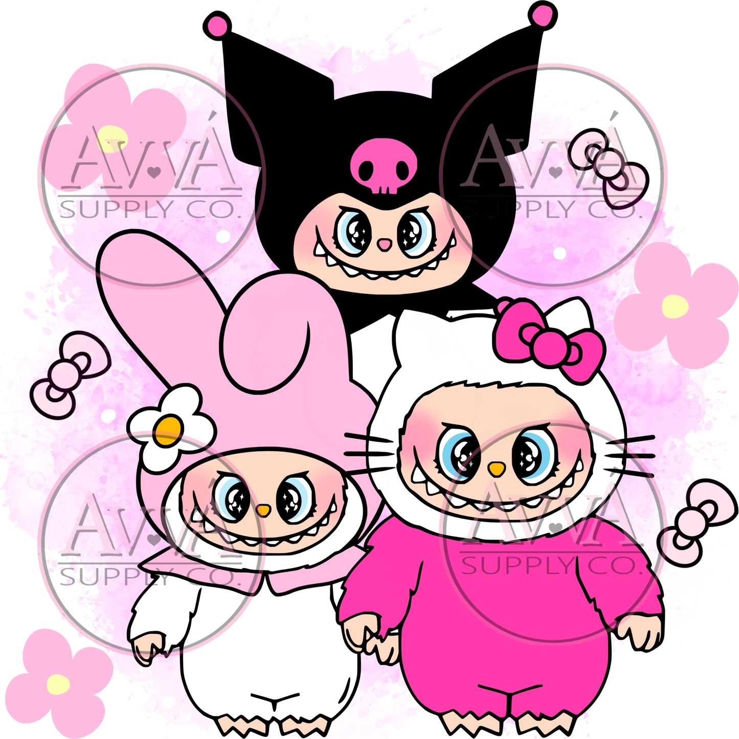 822 - Flowers BuBu *Exclusive* -  Wrap