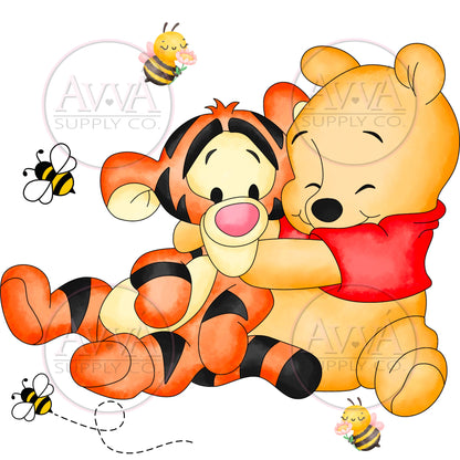 818 - Honey Bear & Friends *Exclusive* -  Wrap