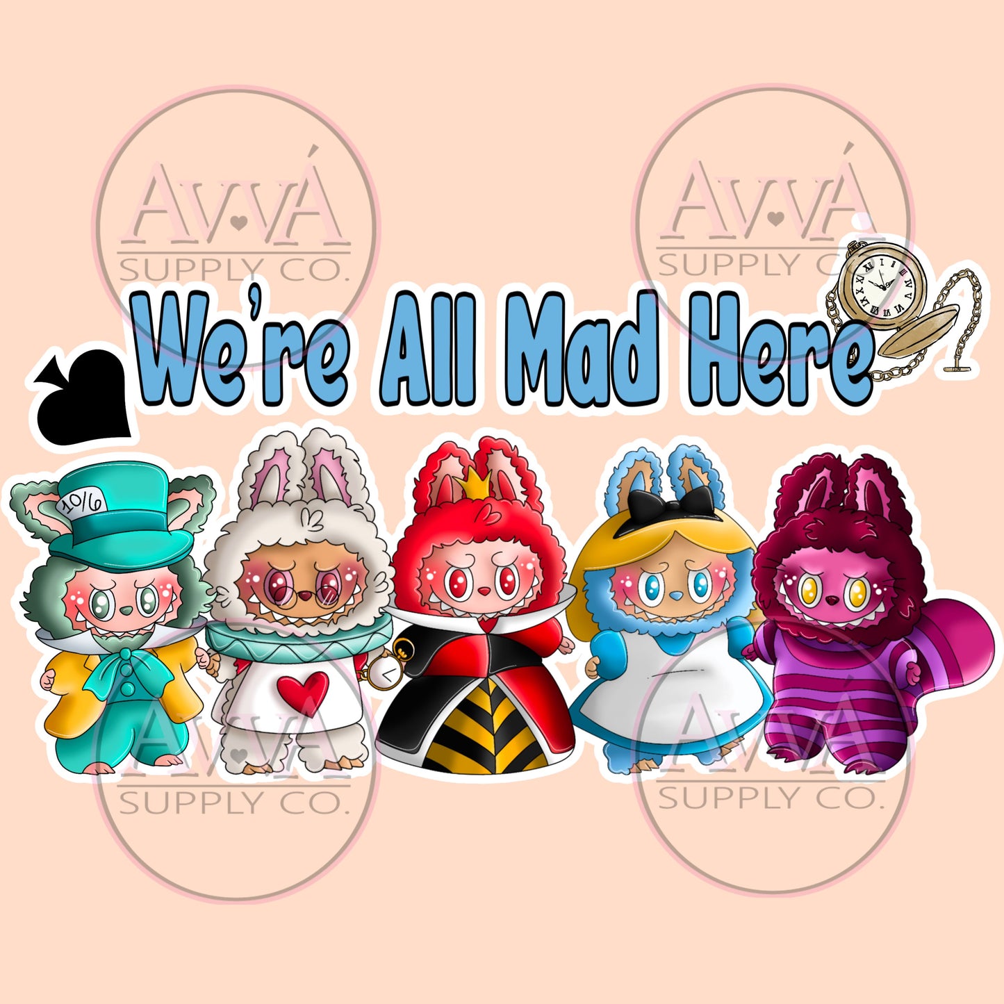 817 - Wonderland BuBu *Exclusive* -  Decal
