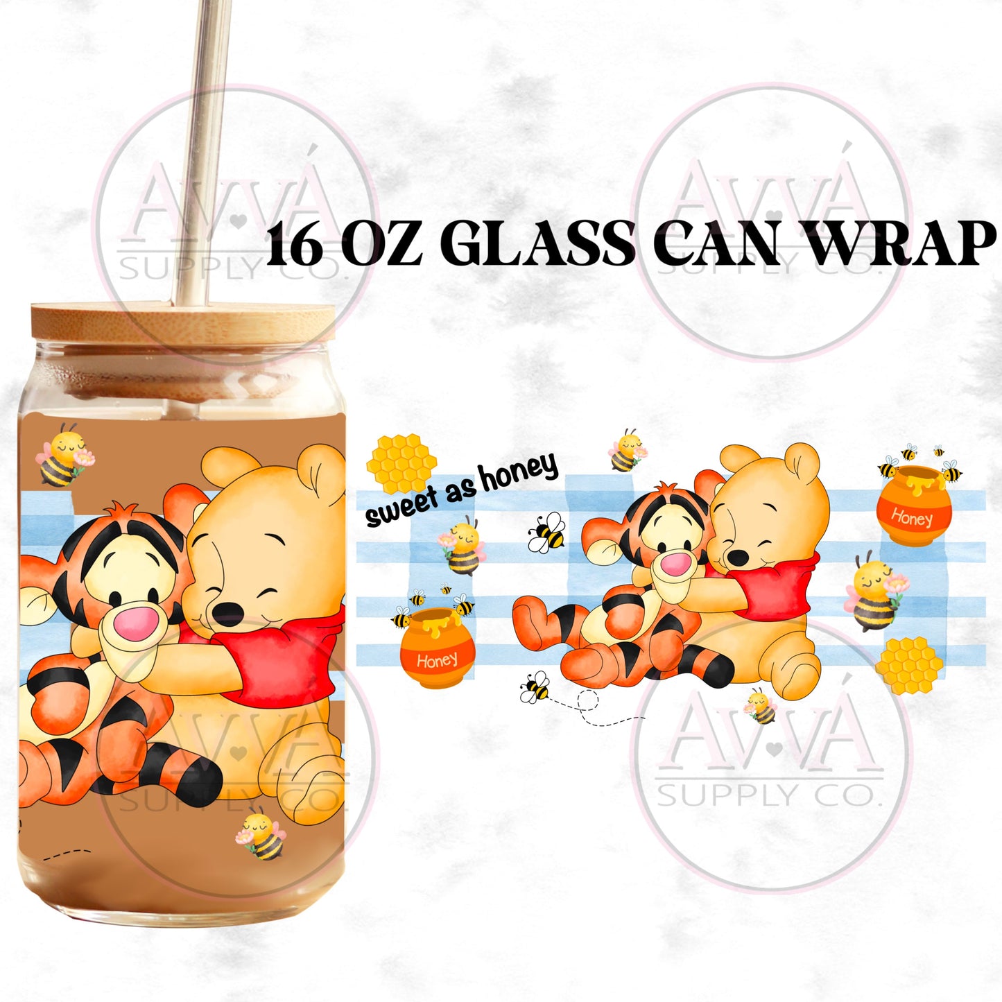 818 - Honey Bear & Friends *Exclusive* -  Decal