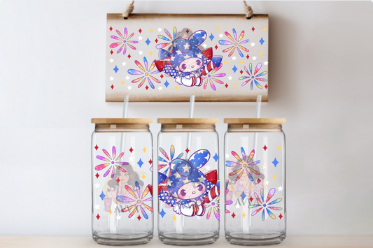 July 4 Kawaii Rocket - Vinyl + Decal/Wrap Set