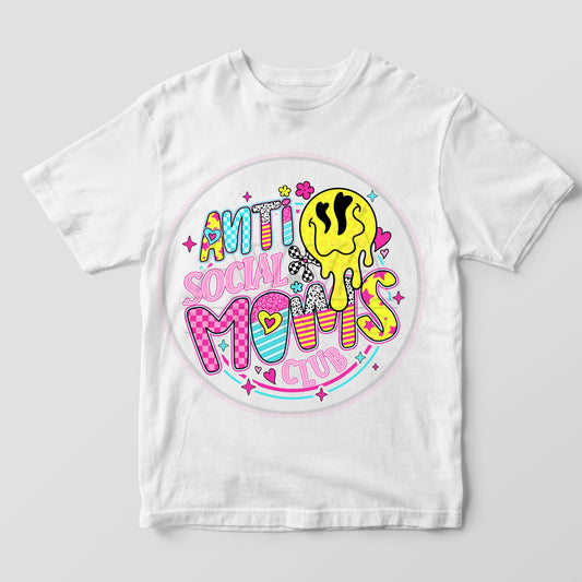 806 - Anti Social Moms Club *Exclusive* - DTF Transfer