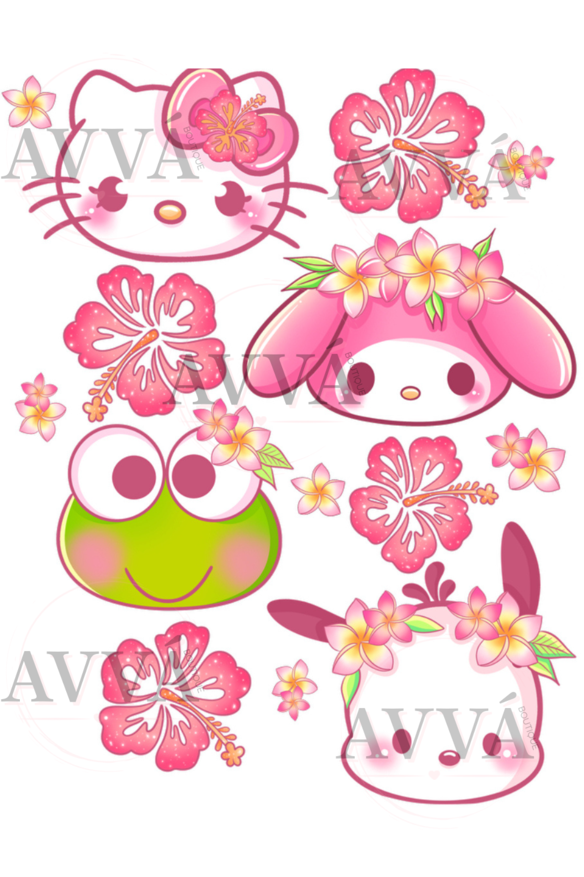 Kawaii Island - Vinyl + Decal/Wrap Set