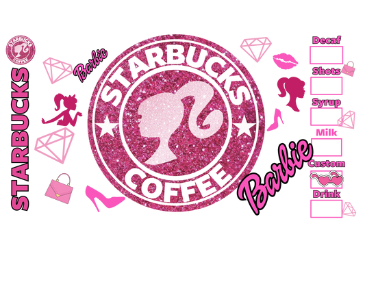10 - Barbie GC UV DTF