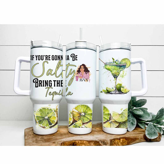 12 - Be Salty 40oz  Tumbler Wrap