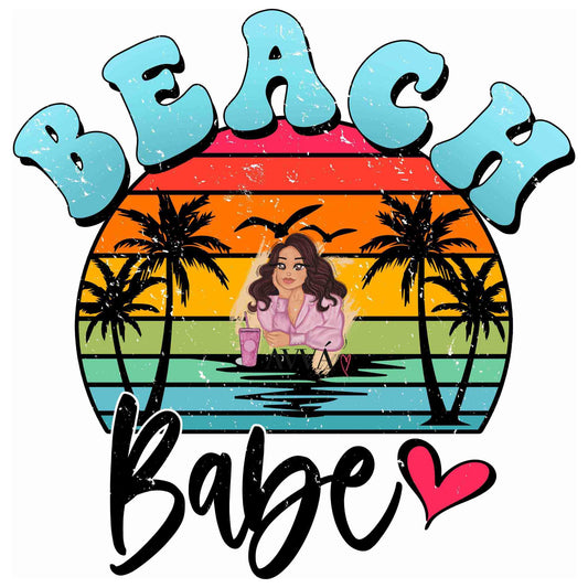 13 - Beach Babe Neons UV DTF