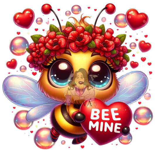 606 - Bee Mine Decal