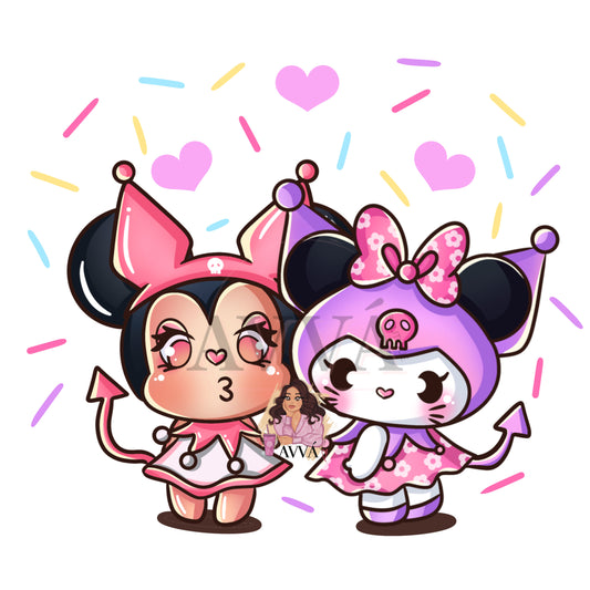 655 - BunnyMouse -  Decal