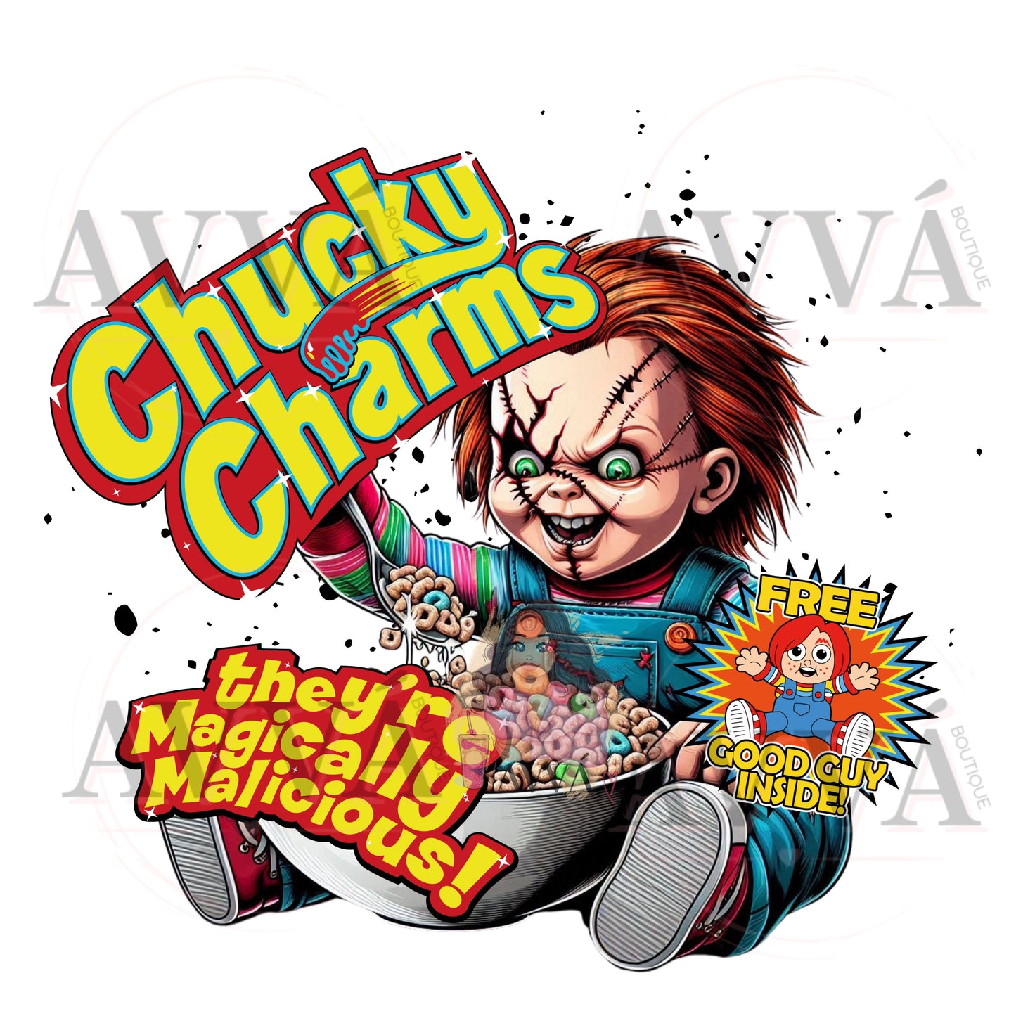 692 - EXCLUSIVE - Chucky Charms - Vinyl + Decal + Wrap