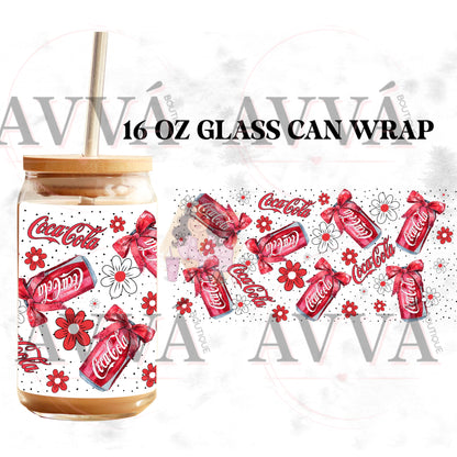Coca Cola and Flowers - Vinyl + Decal + Wrap