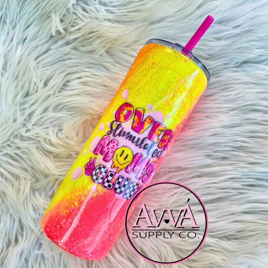 Over Stimulated Mom 24oz